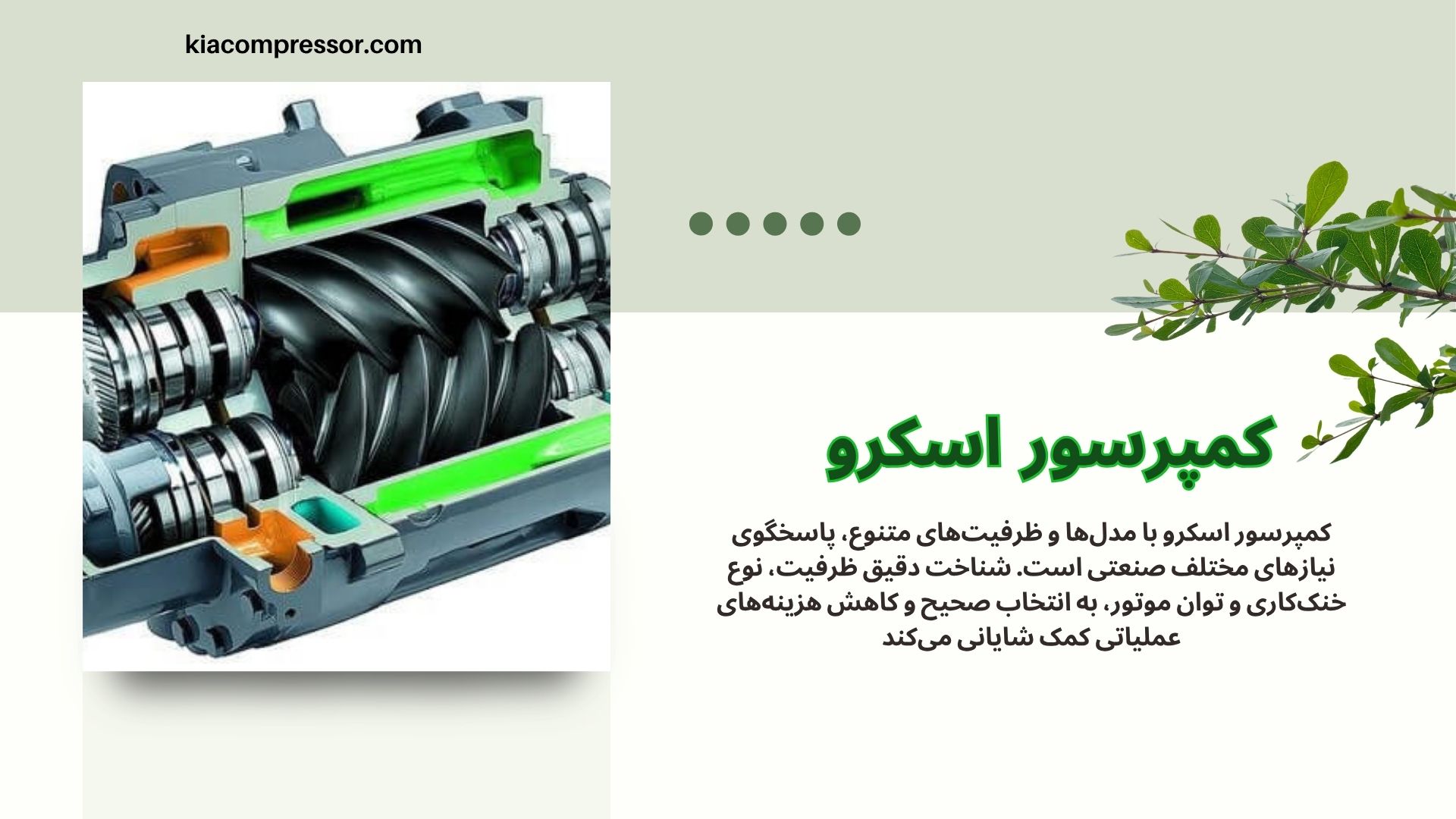 کمپرسور اسکرو